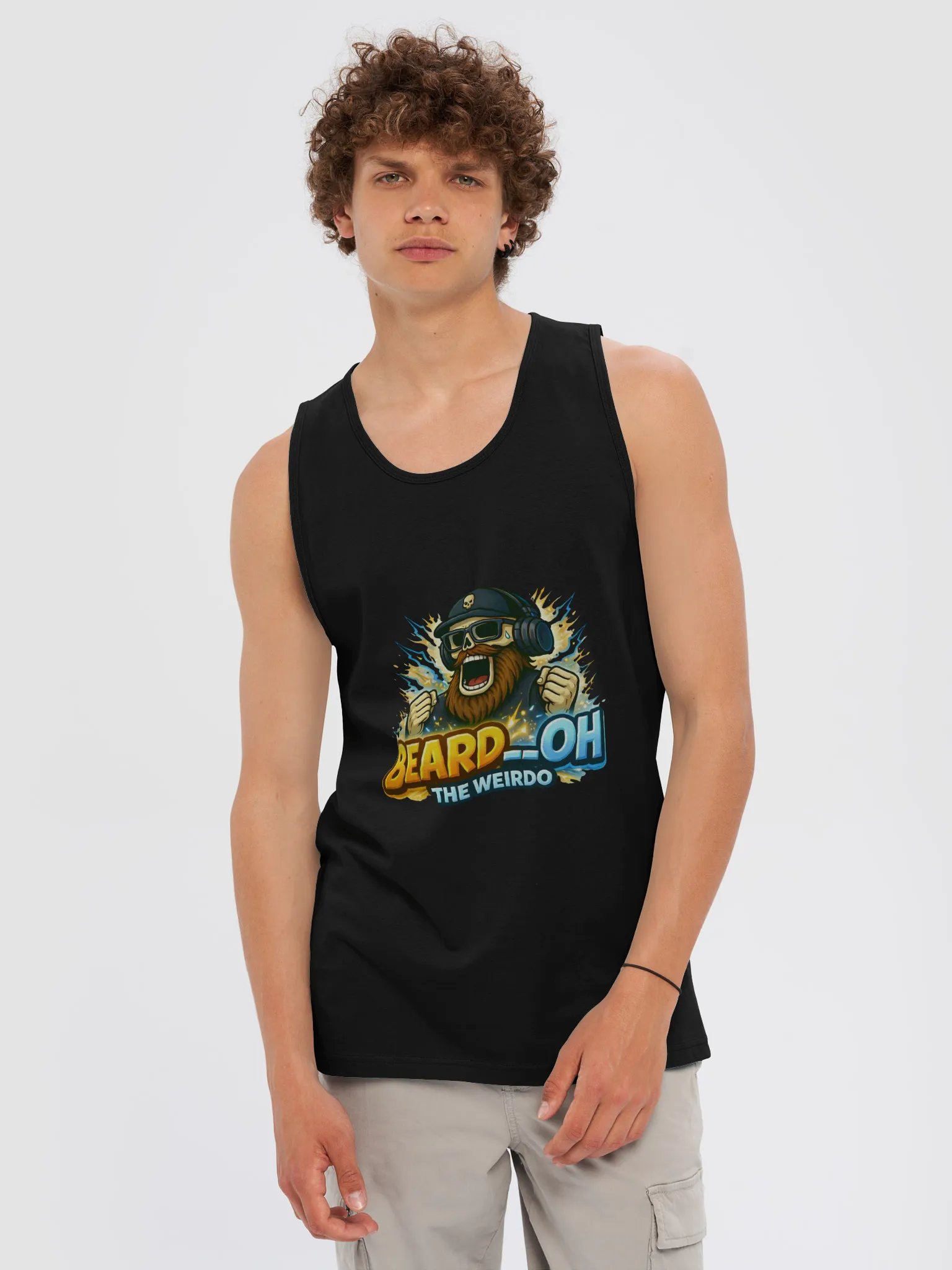 Beard__Oh Men's Premium Tank Top product image (2)