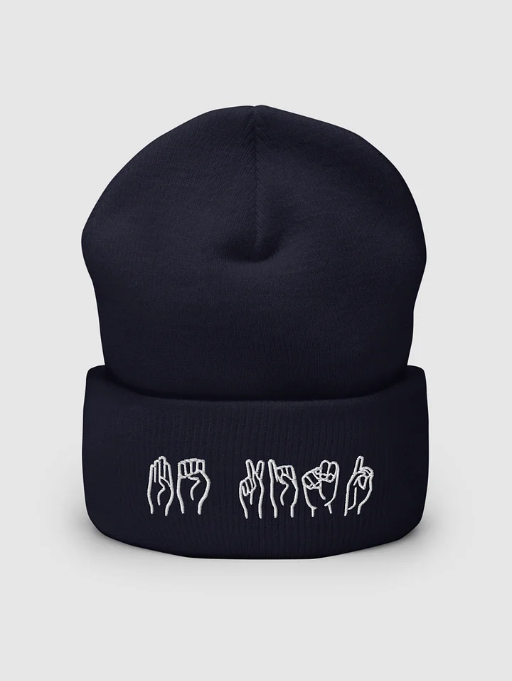 ASL Be Kind Beanie [Sign Language Only] product image (1)