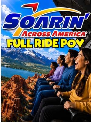 Soarin Across America is now at Disneyland! Here is the full vertical POV! #soarinacrossamerica #soarin #soarinovercalifornia #disneyland #pov 