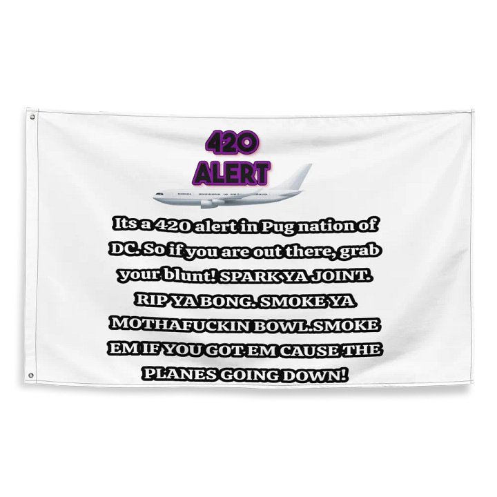 420 Alert Skyline Flag product image (2)