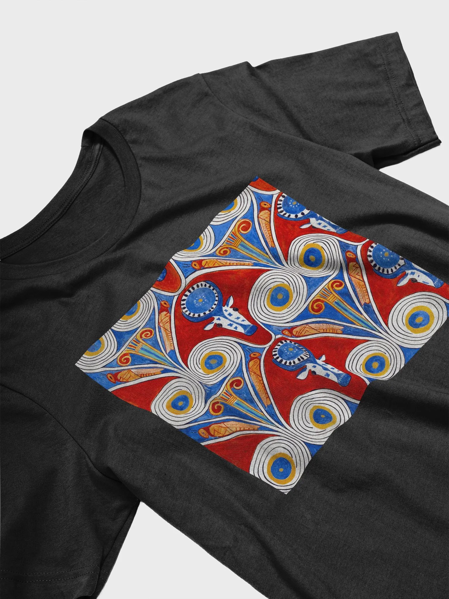 Ceiling Fragment, Tomb of Neferhotep Ancient Egypt Art Unisex T-Shirt product image (3)