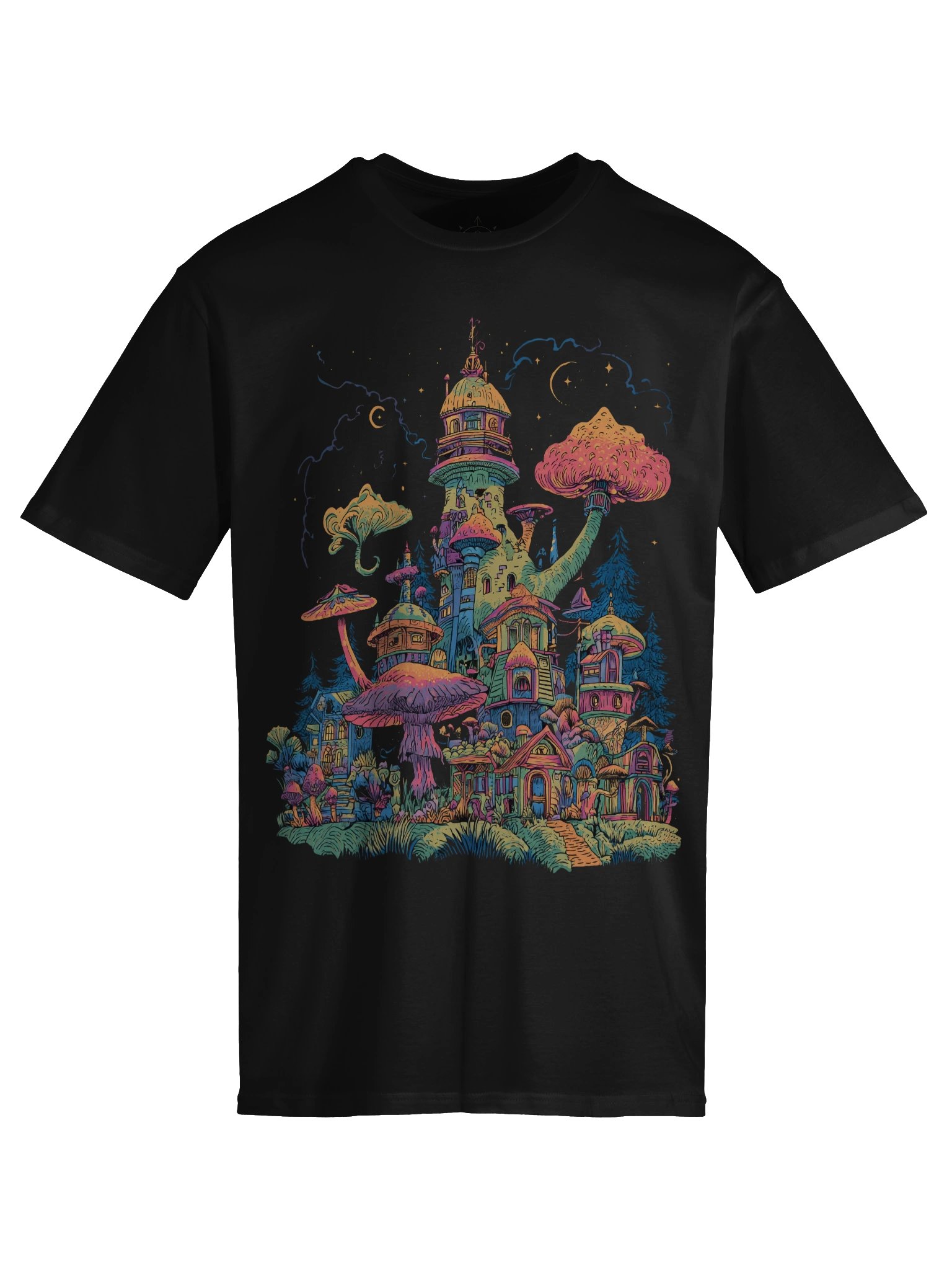 Mystic Mushroom Village Tee product image (22)