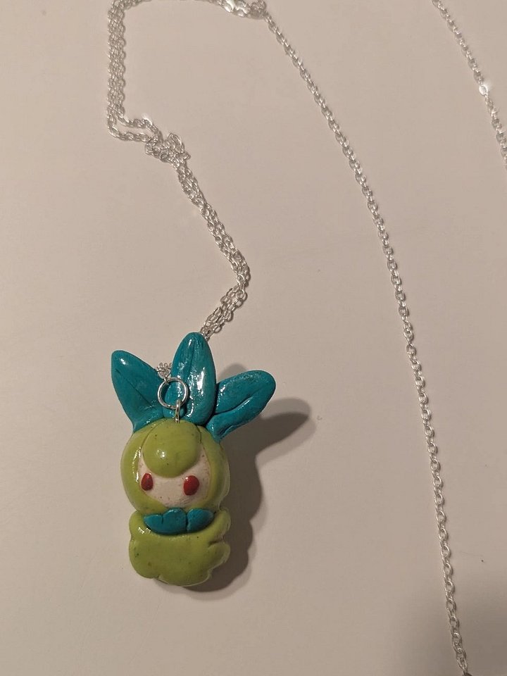 Petilil Necklace – Sweet Sprout Pokémon Pendant product image (1)