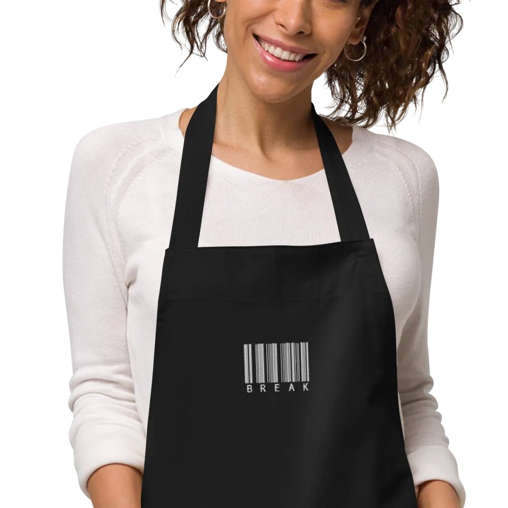 Break - Pixelated Monochrome Apron product image (9)