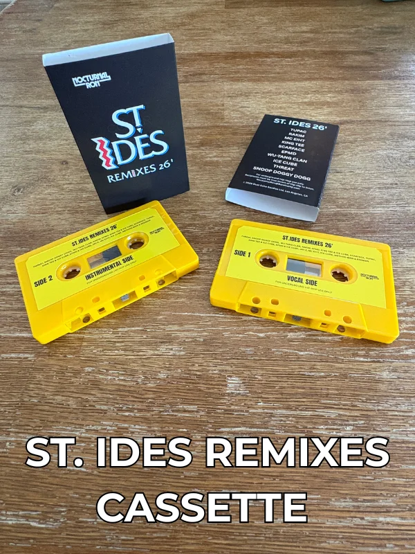 St. Ides Remixes 26' Limited Edition Cassette product image (3)