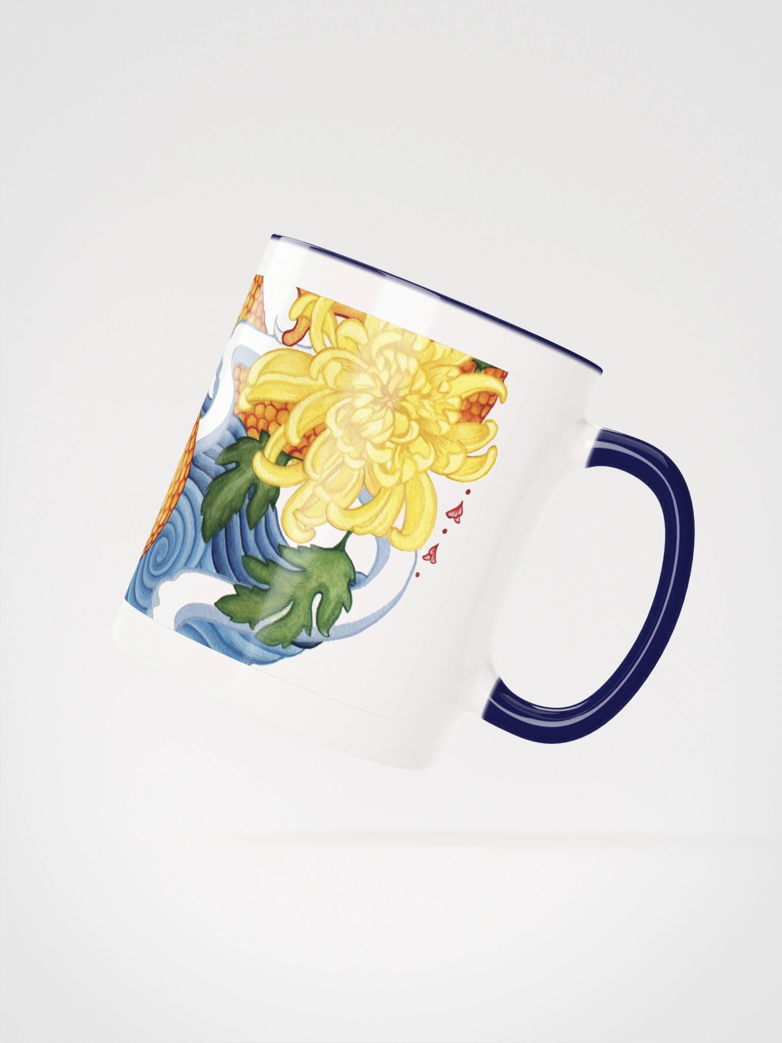 "Dragon & Chrysanthemums" - Ceramic Mug product image (12)