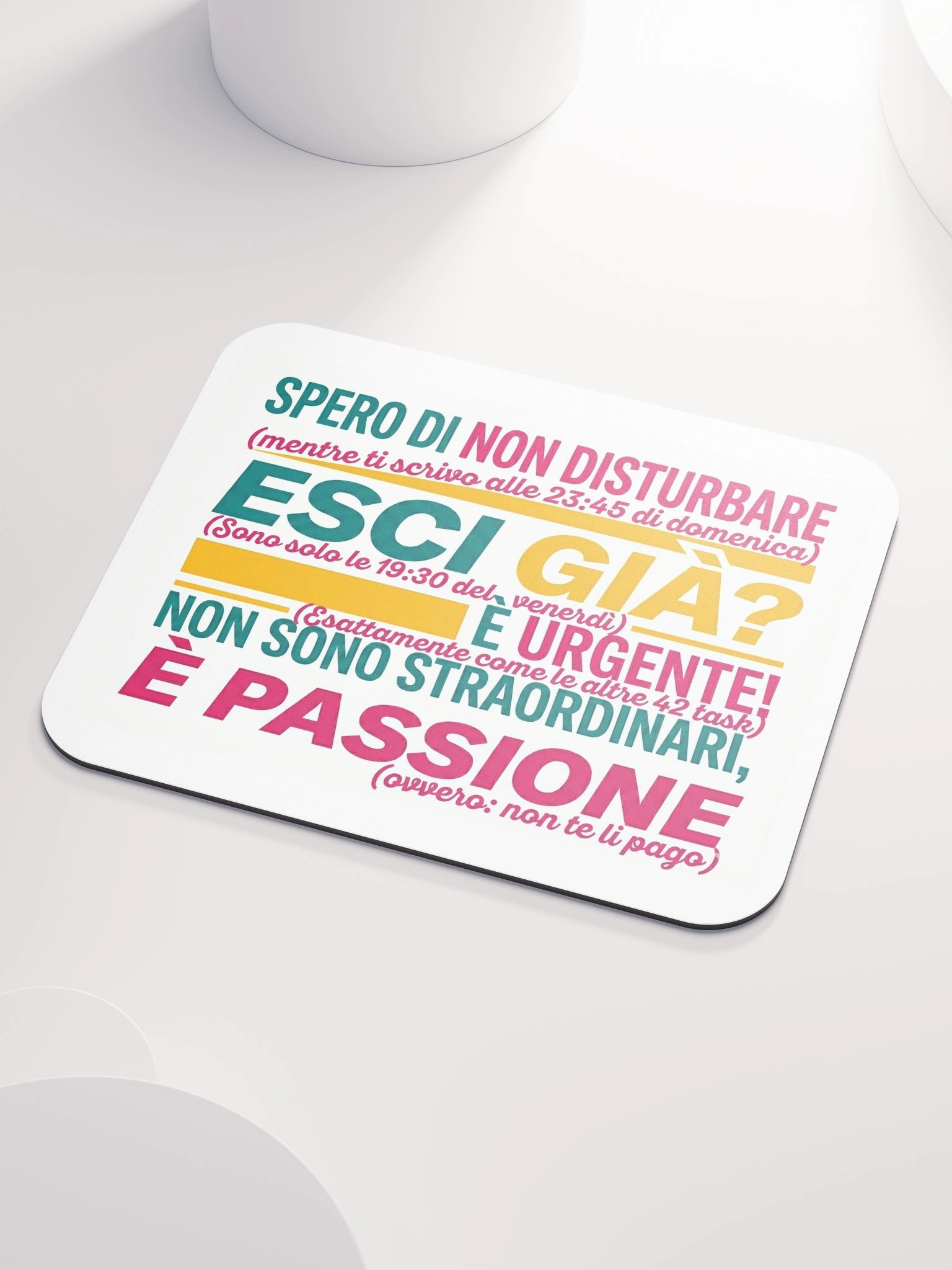 🖱️ Mouse Pad "Weekend Survivor" – Job Jungle Edition product image (3)