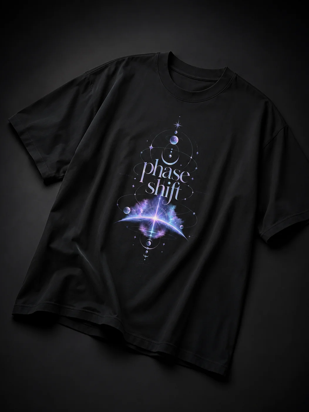 Phase Shift Premium Oversized Faded Tee product image (4)