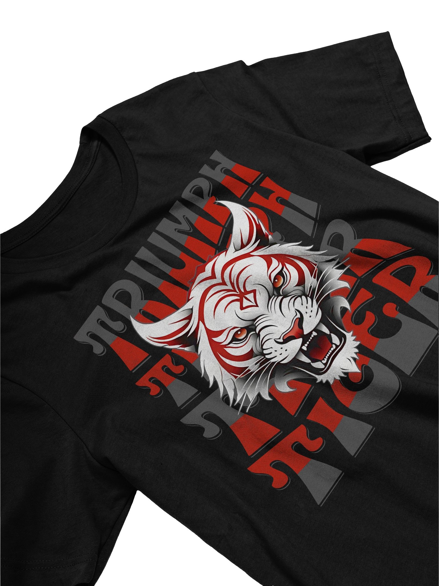 Fierce White Tiger Graphic - Tee product image (2)