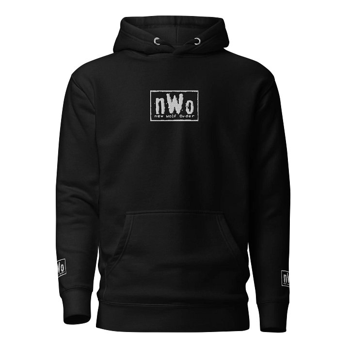 nWo Distressed Small Logo Premium Hoodie product image (1)