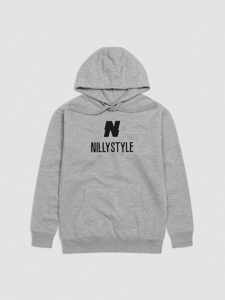 Nilly Hoodie Embroidered (Black Lettering) product image (1)