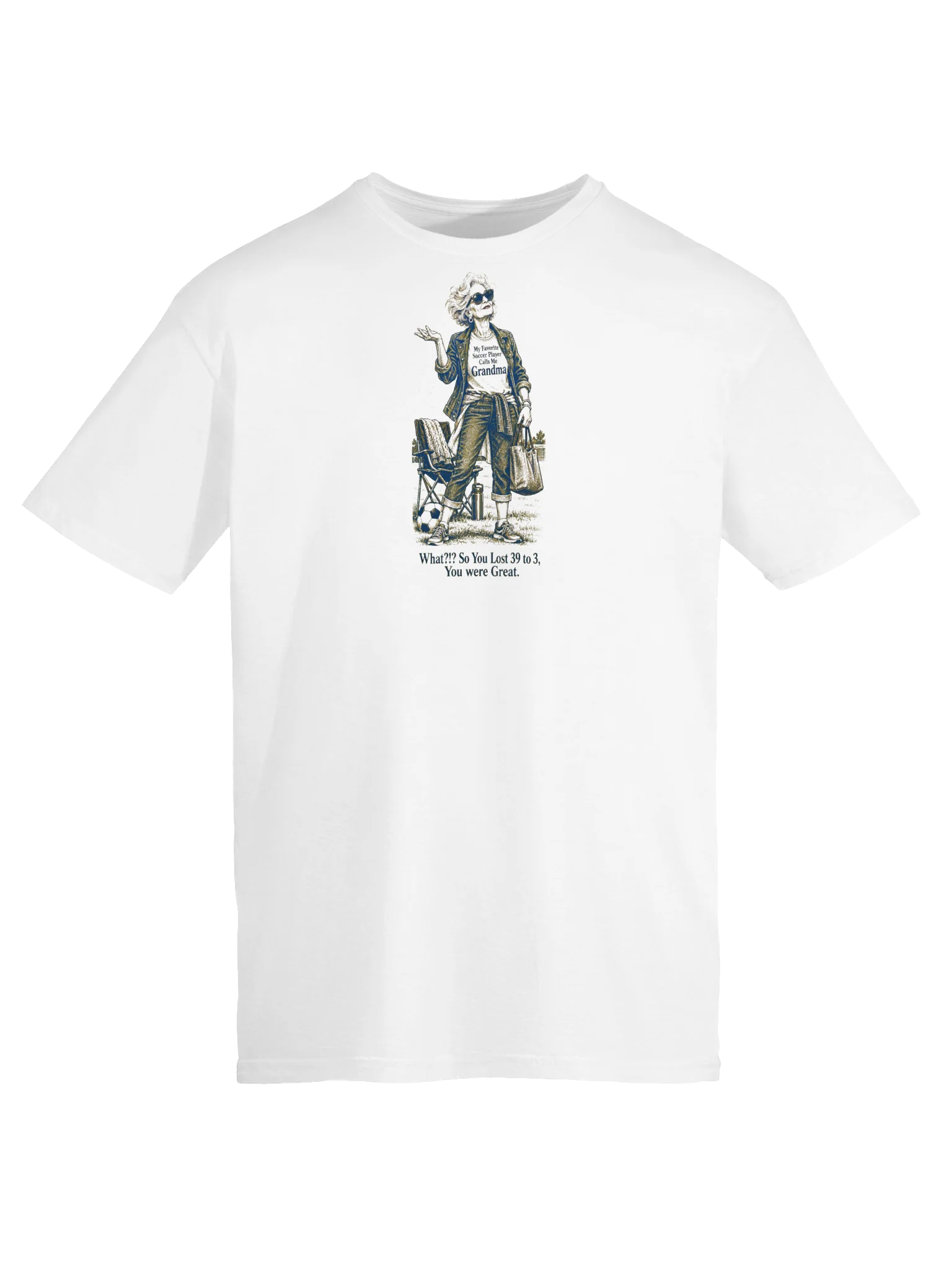 Grandma’s Favorite Soccer Player Humor Tee product image (29)
