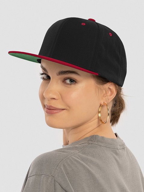 Photo showing Yupoong Wool Blend Snapback Cap