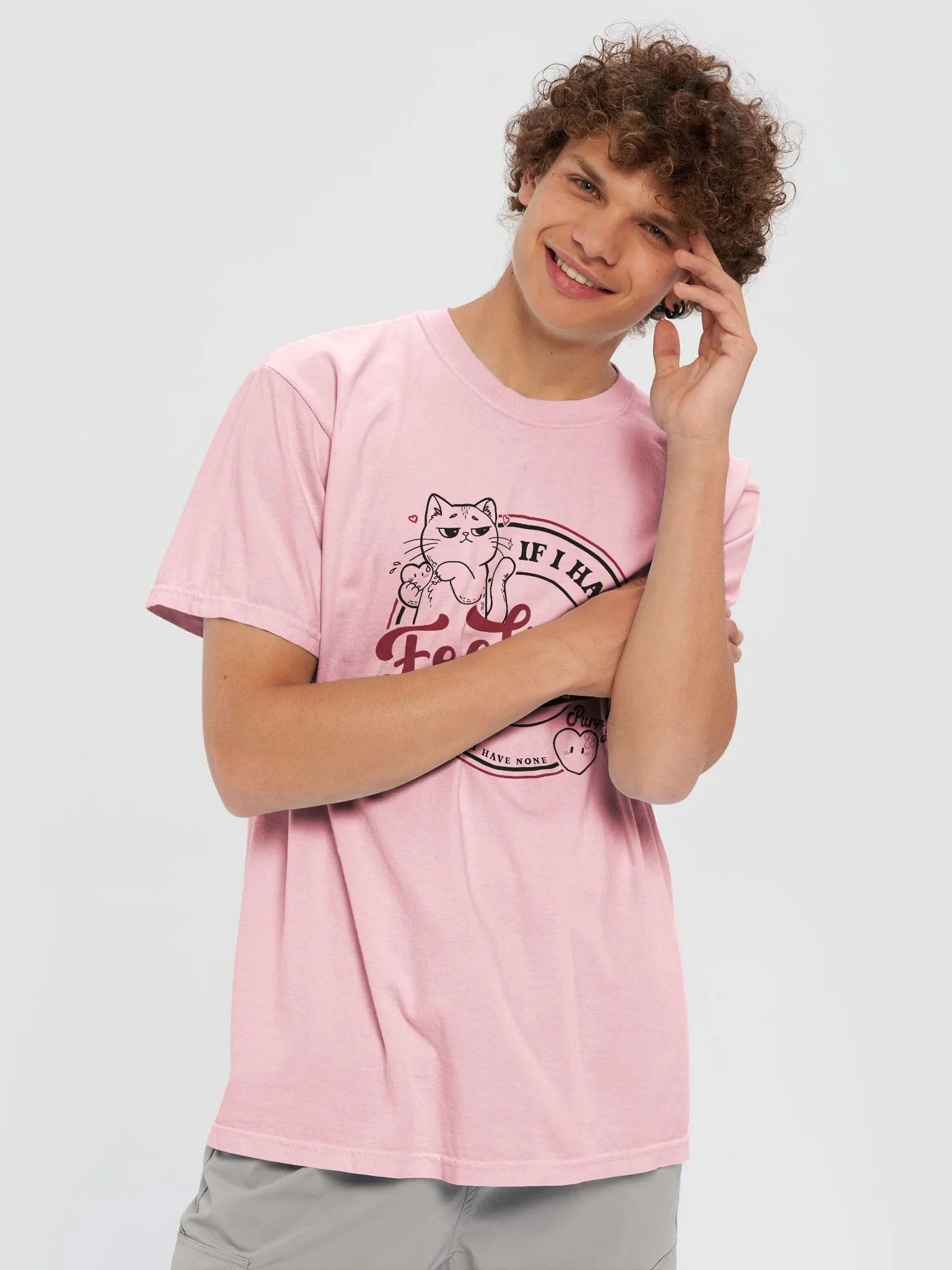 Paws Off My Heart -Comfort color tee BLACK product image (3)