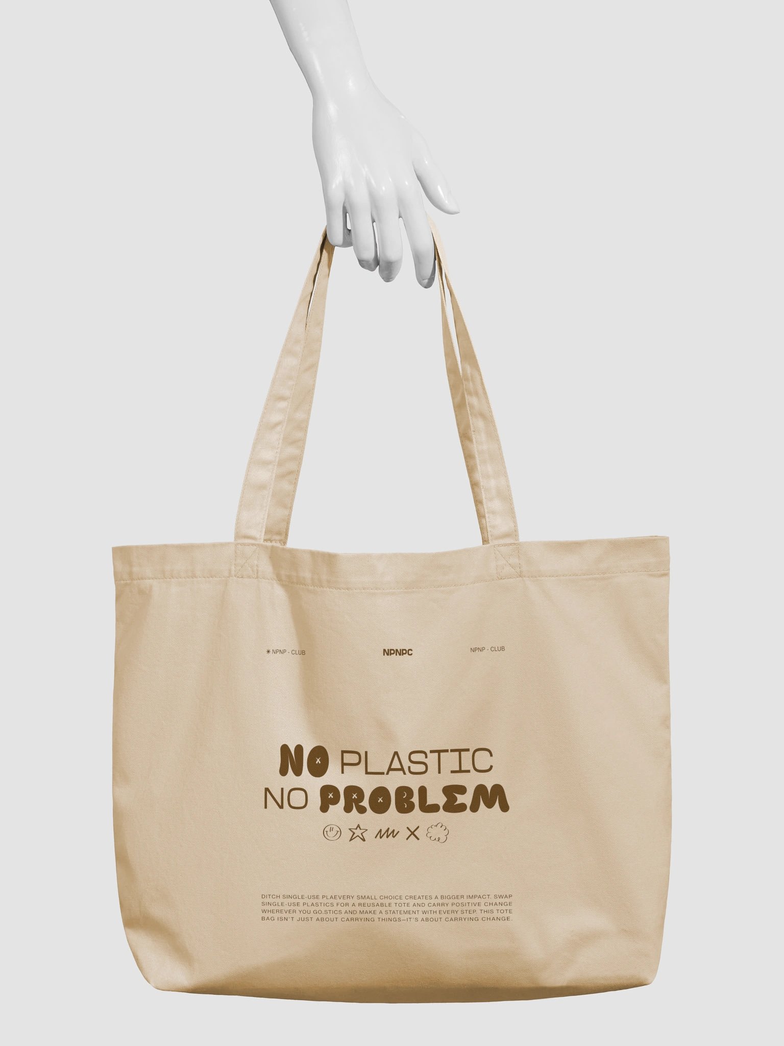 No Plastic No Problem Tote product image (1)