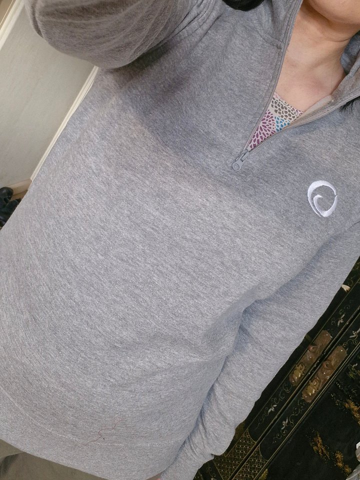 Cymre Jones Embroidered Fleece Half-Zip product image (3)