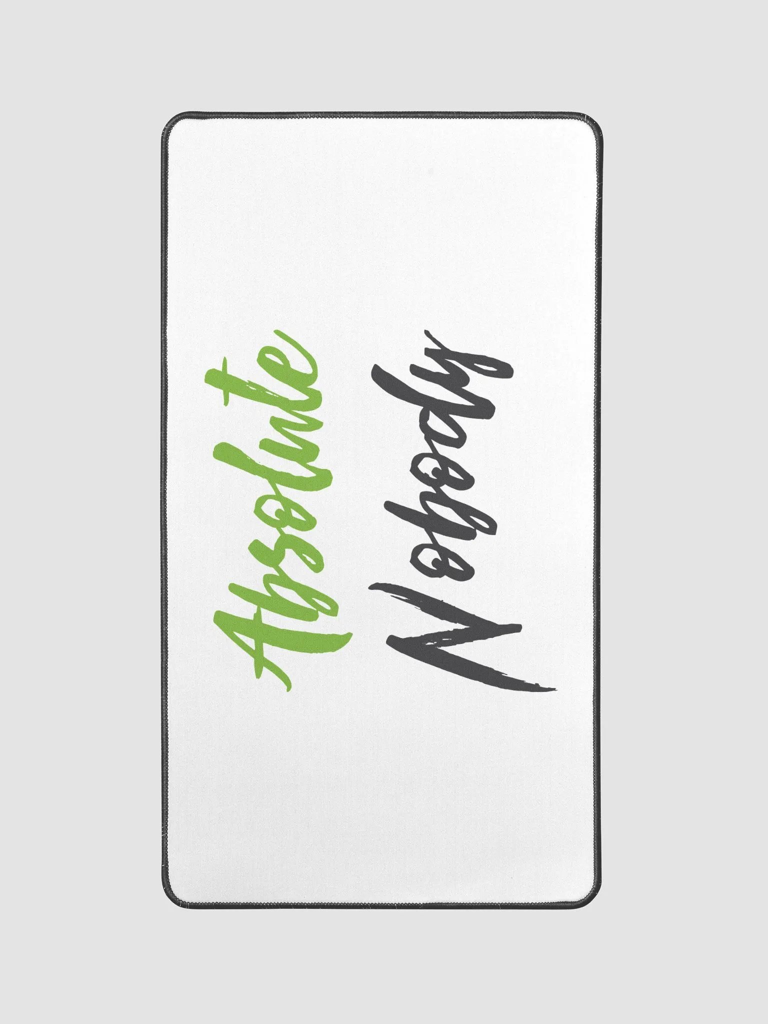 Nobody's Desk Mat product image (1)