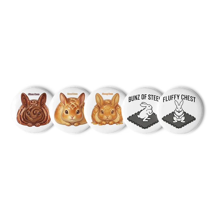 Punny Bunny Pins product image (1)