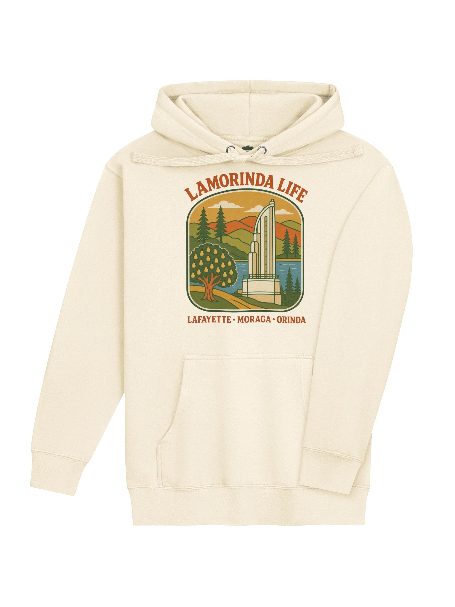 Lamorinda Life Three Towns Graphic Hoodie product image (4)