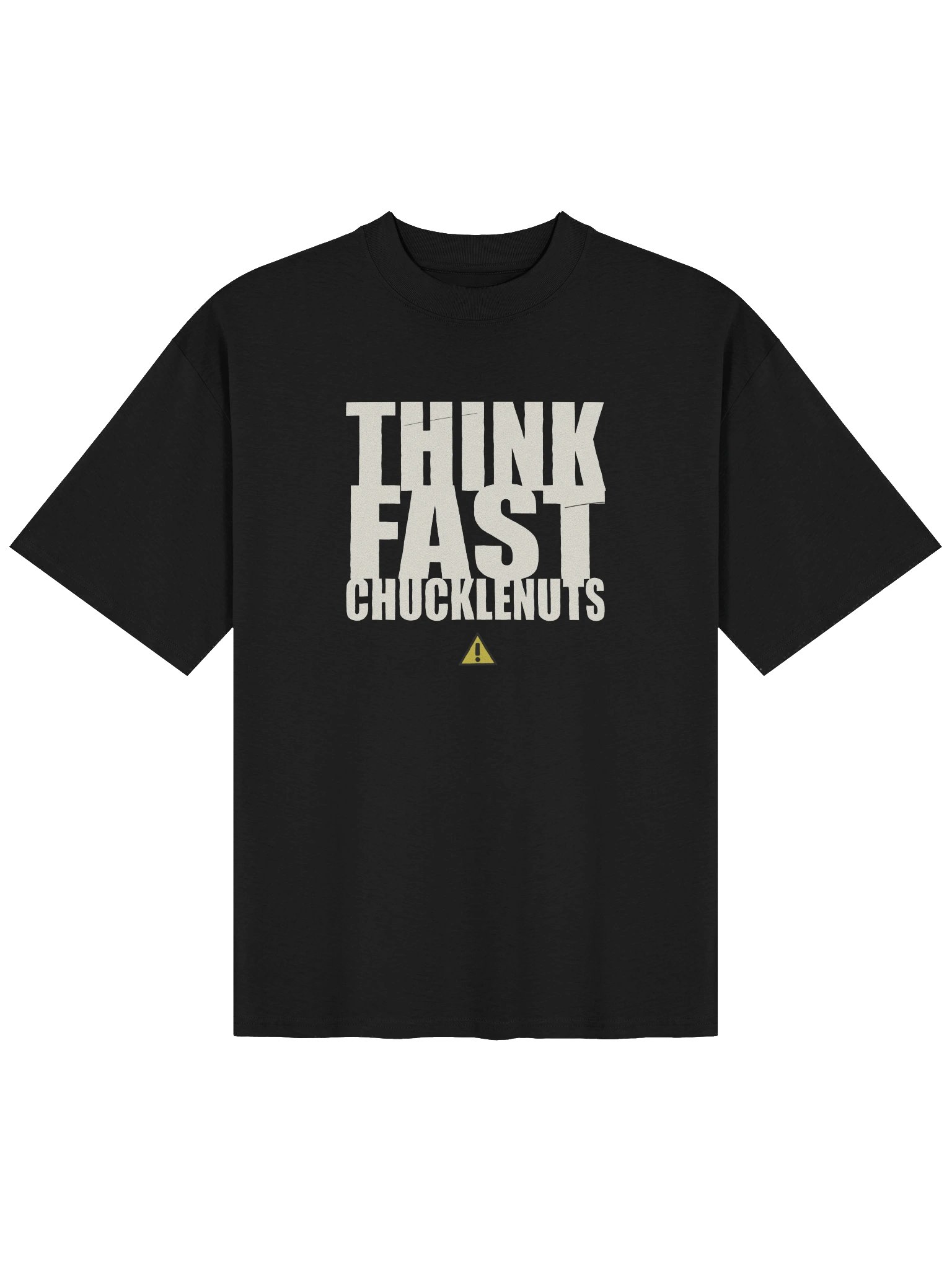 Think Fast Chucklenuts Oversized Tee product image (4)