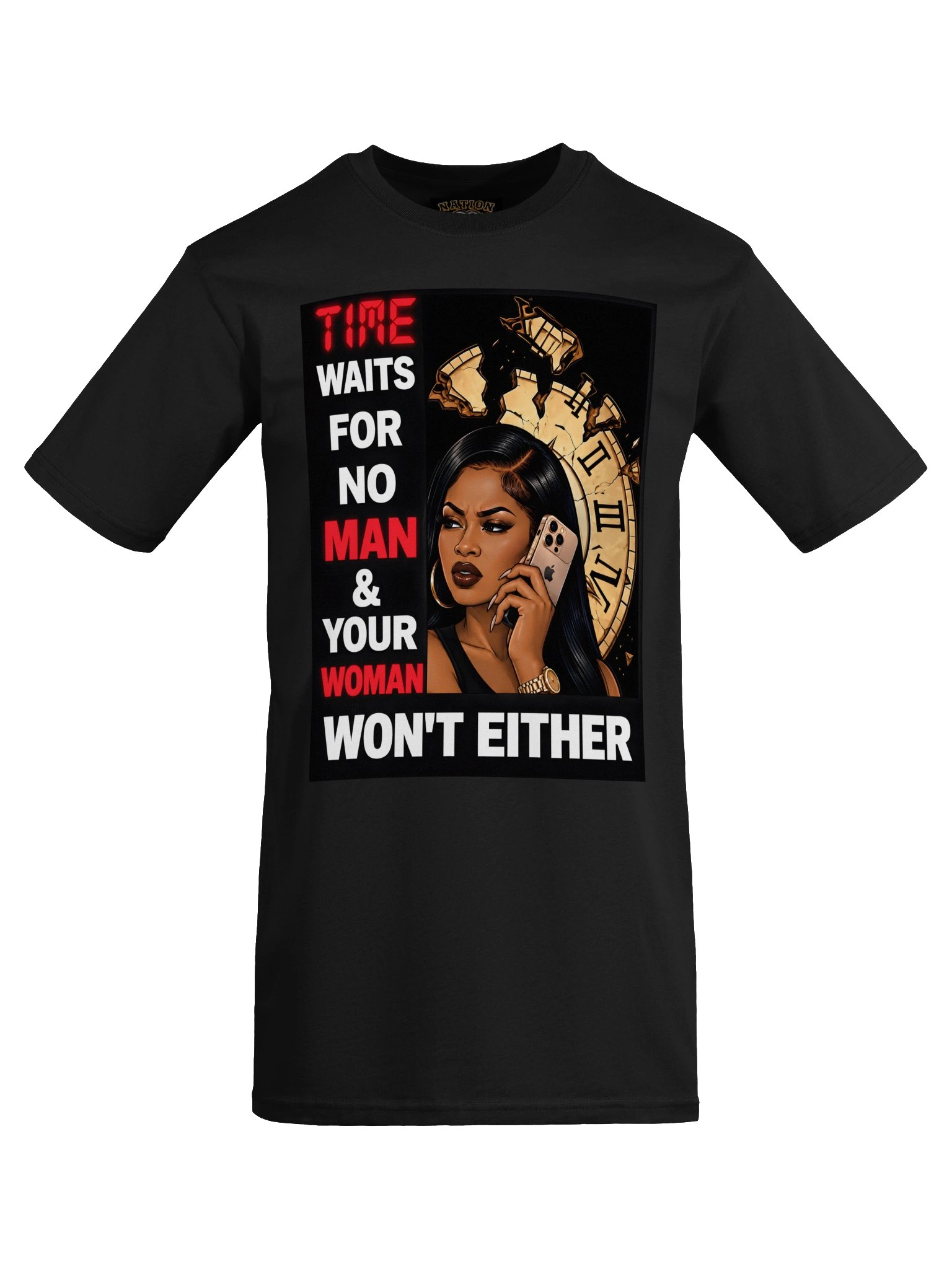 Time Waits No One Graphic Tee product image (9)