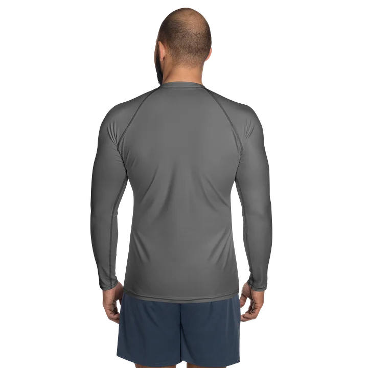 Vegas Low Limit Men's Rash Guard - Grey product image (2)