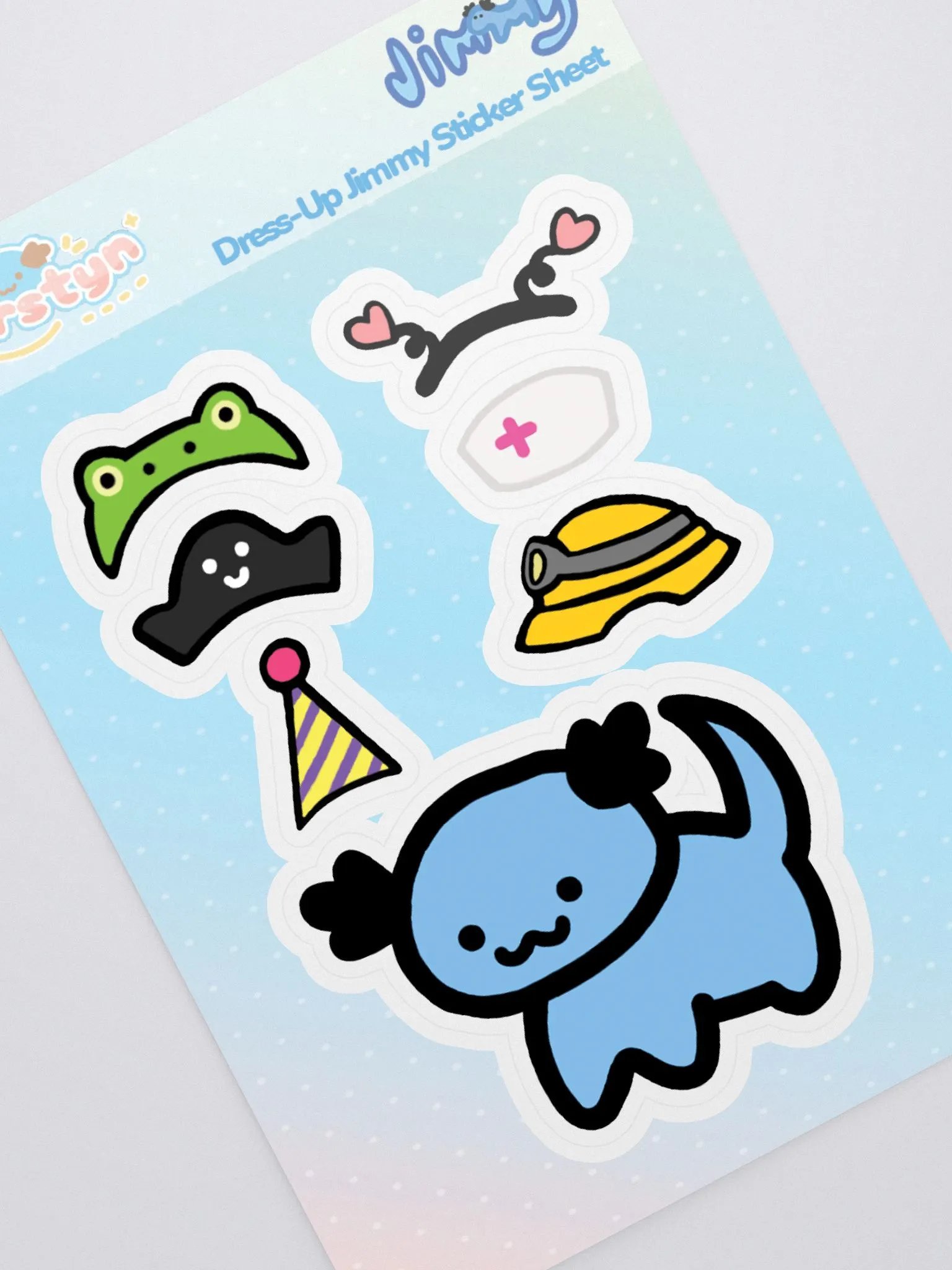 Sticker Sheet | Dress-Up Jimmy product image (1)