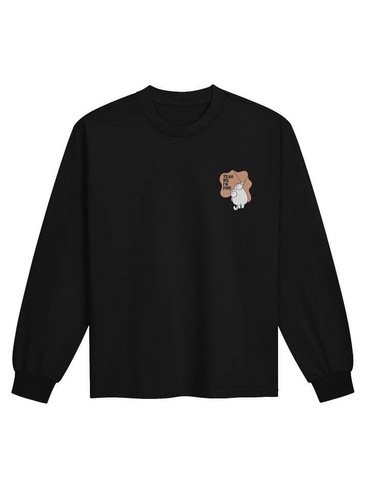 Yeah No, I'm Fine - BB x ASC Long Sleeve Tee product image (1)