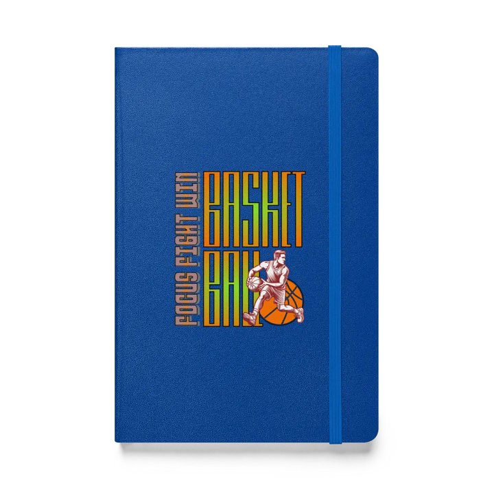 Focus Fight Win Basketball Hardcover Notebook product image (1)