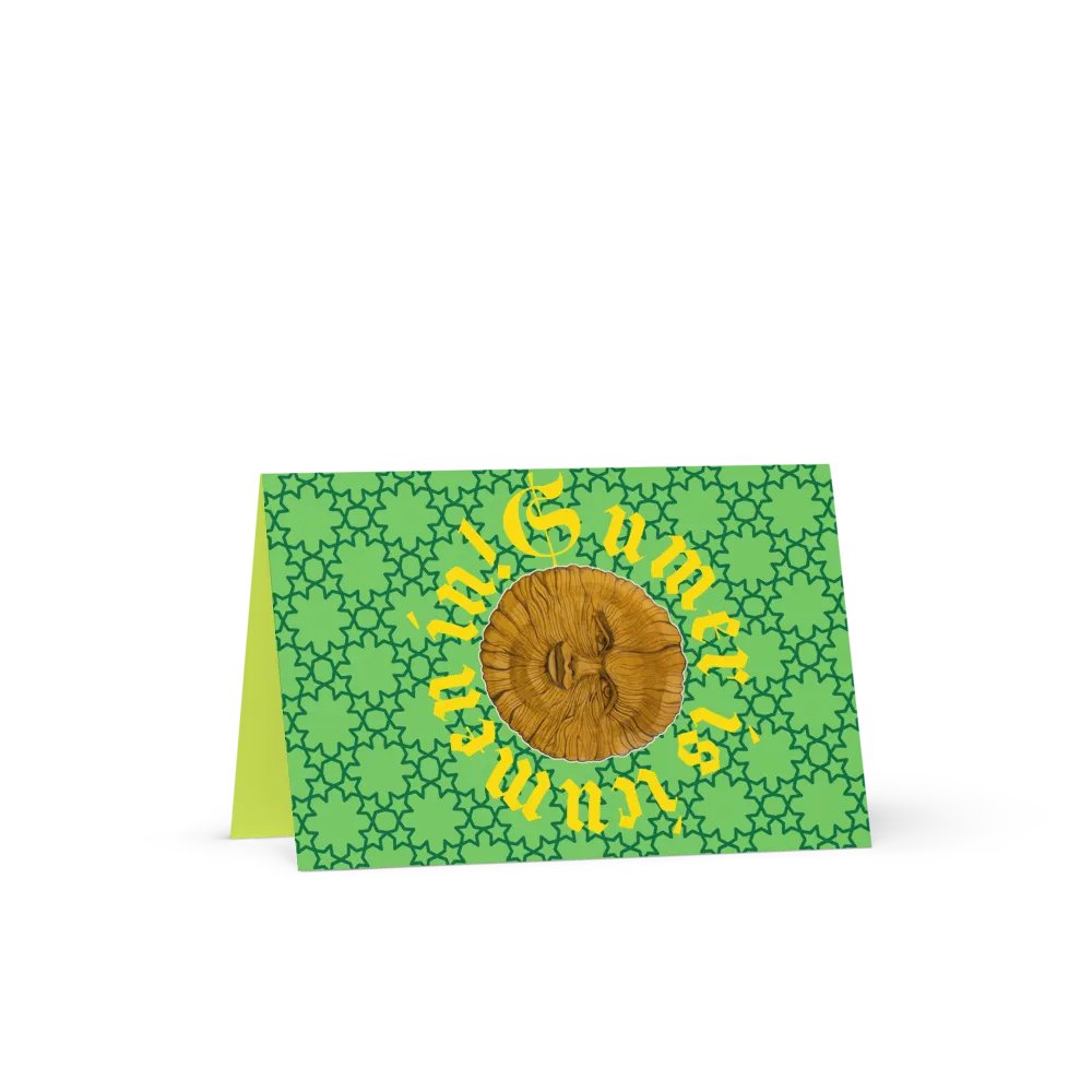 Sumer is icumen in! Greetings card product image (6)