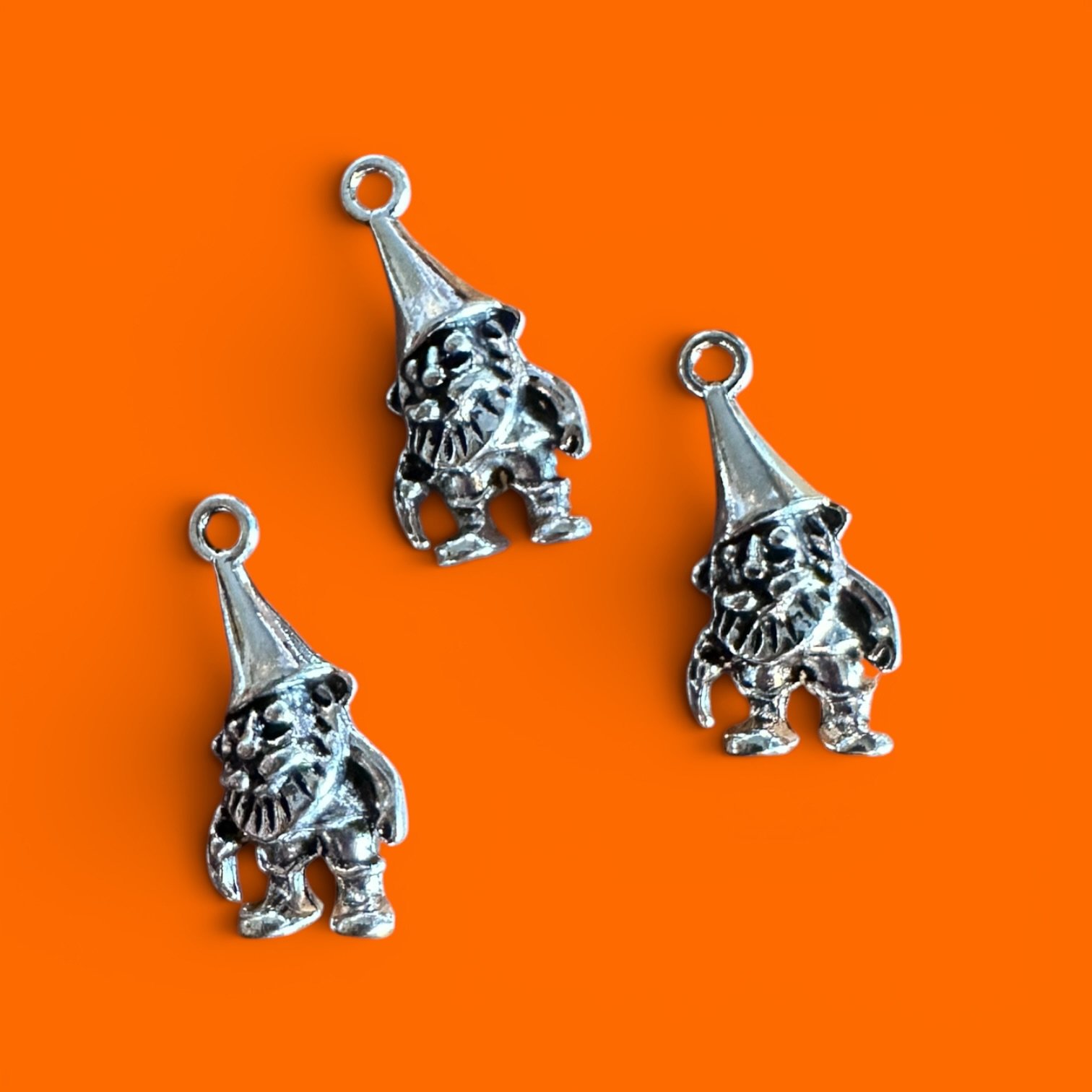 Gnomes 3D Silver Whinny Winners Braid and Bridle Charms for Horses | Little Shop of Ponies product image (1)