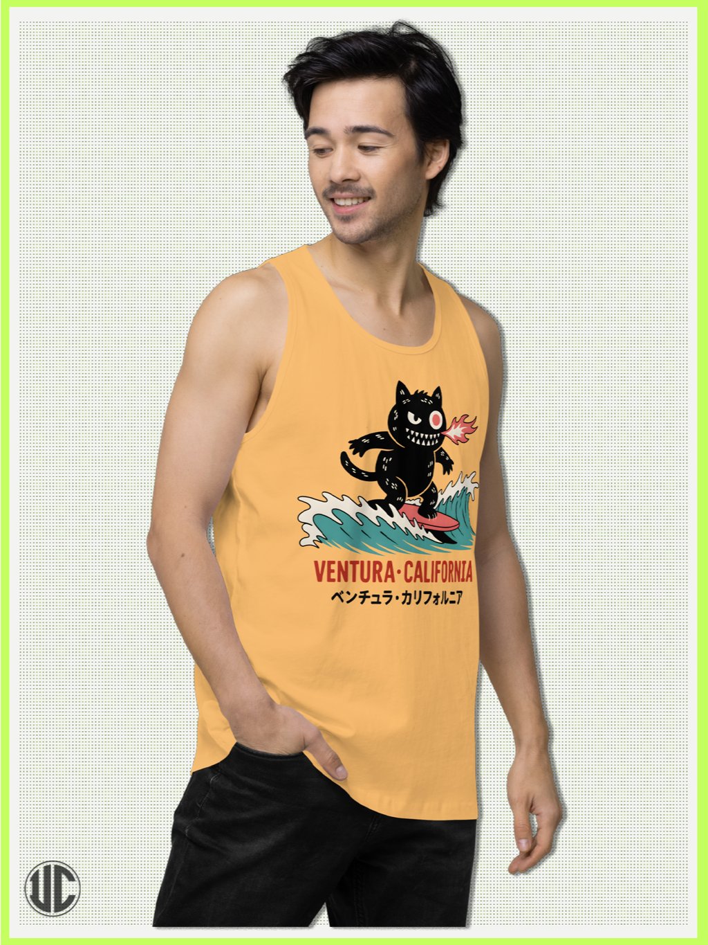 UnkoCon - Ventura CA Men's Surfer Tank Top product image (5)