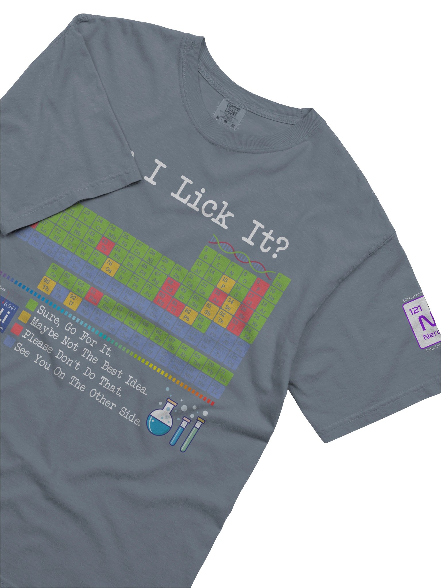 Can I Lick It? Men's Tee - White Text product image (5)