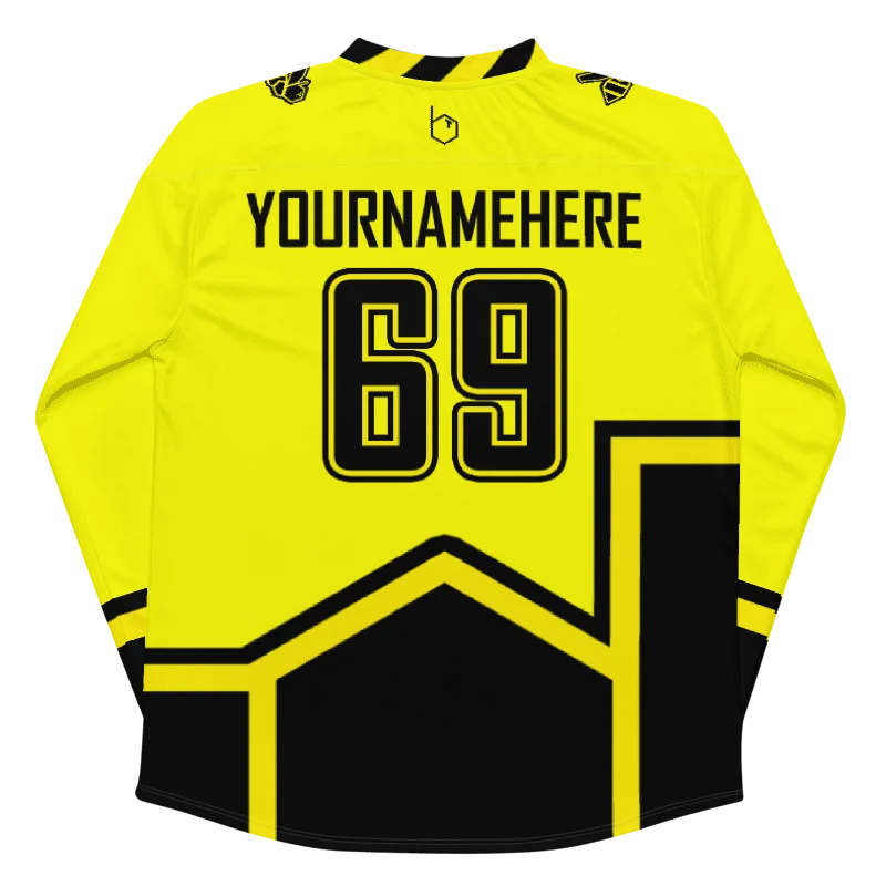 B-Team Sting Jersey - Yellow - YourNameHere product image (4)
