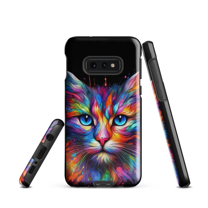 Colorful Cat's Gaze Tough Case for Samsung® product image (1)