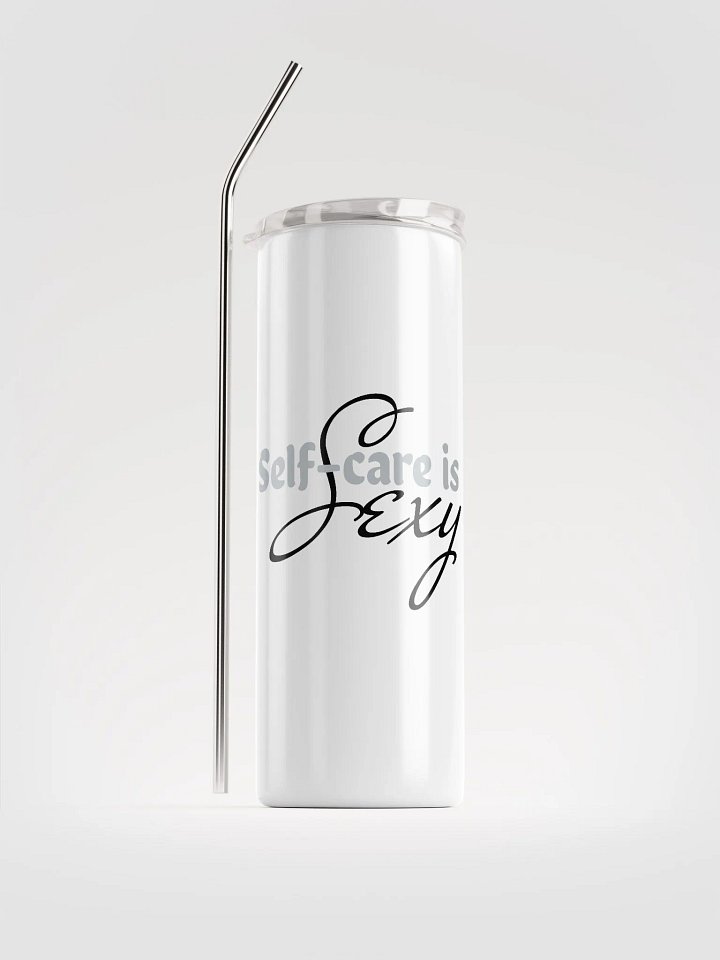 Self-care is sexy - Bottle With Straw product image (1)
