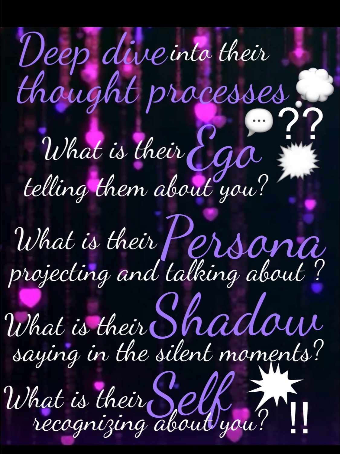 Personal Tarot Reading (45 min+) "Deep dive into their THOUGHT PROCESSES (& how they might be influenced through other people)" product image (1)