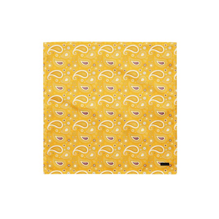 Yellow Paisley Dreams All-Over Print Bandana product image (1)
