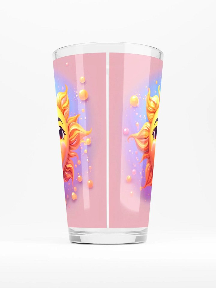 Cute Sun Pint Glass product image (2)