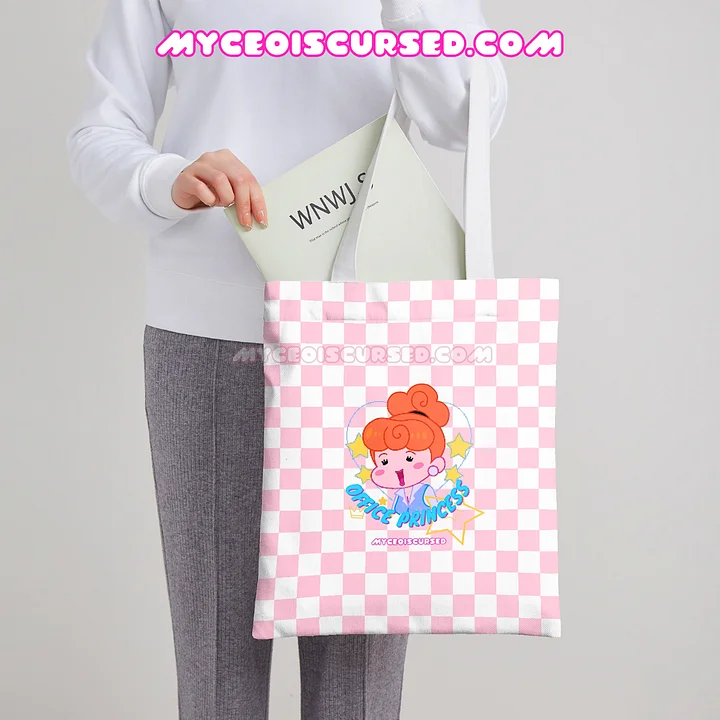 Office Princess - Cotton Totebag 💙 product image (1)