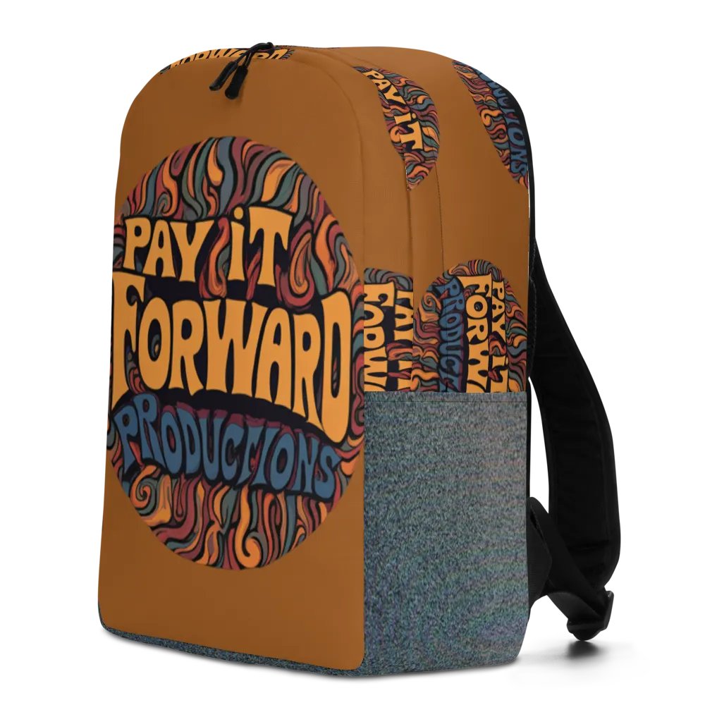 Psychedelic Swirl All-Over Backpack product image (7)