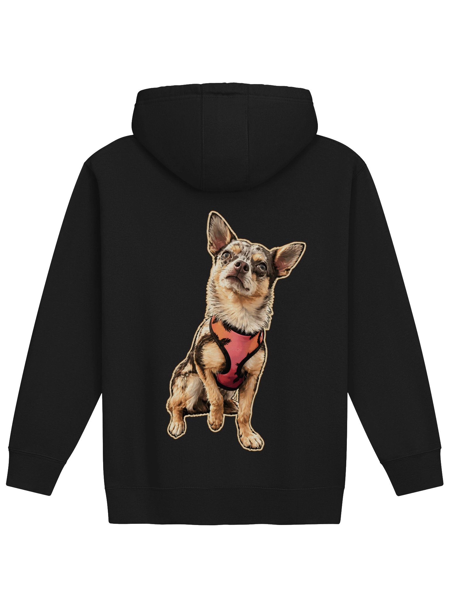 Chihuahua Sticker Style Unisex Hoodie product image (1)