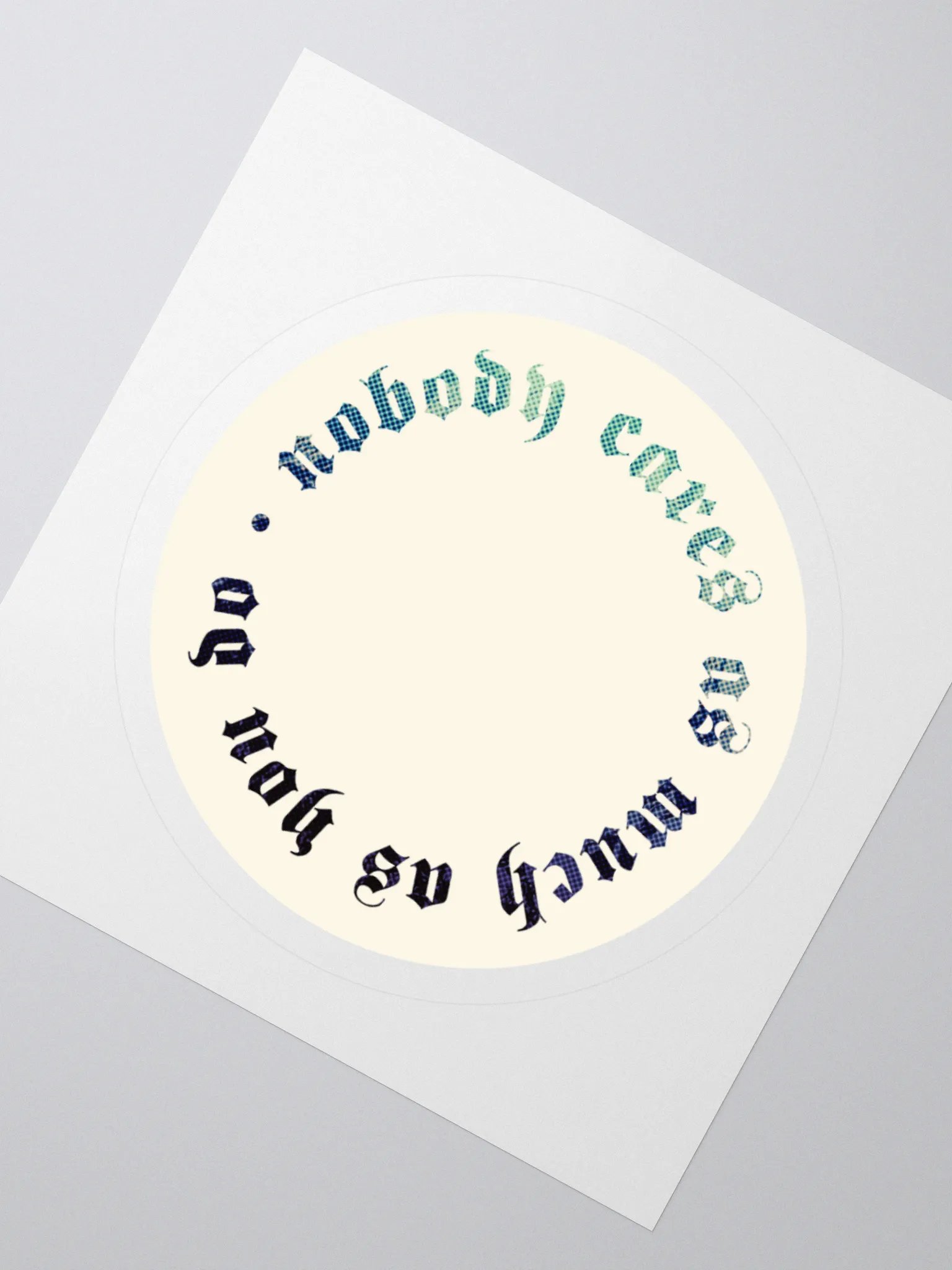 Nobody Cares product image (6)