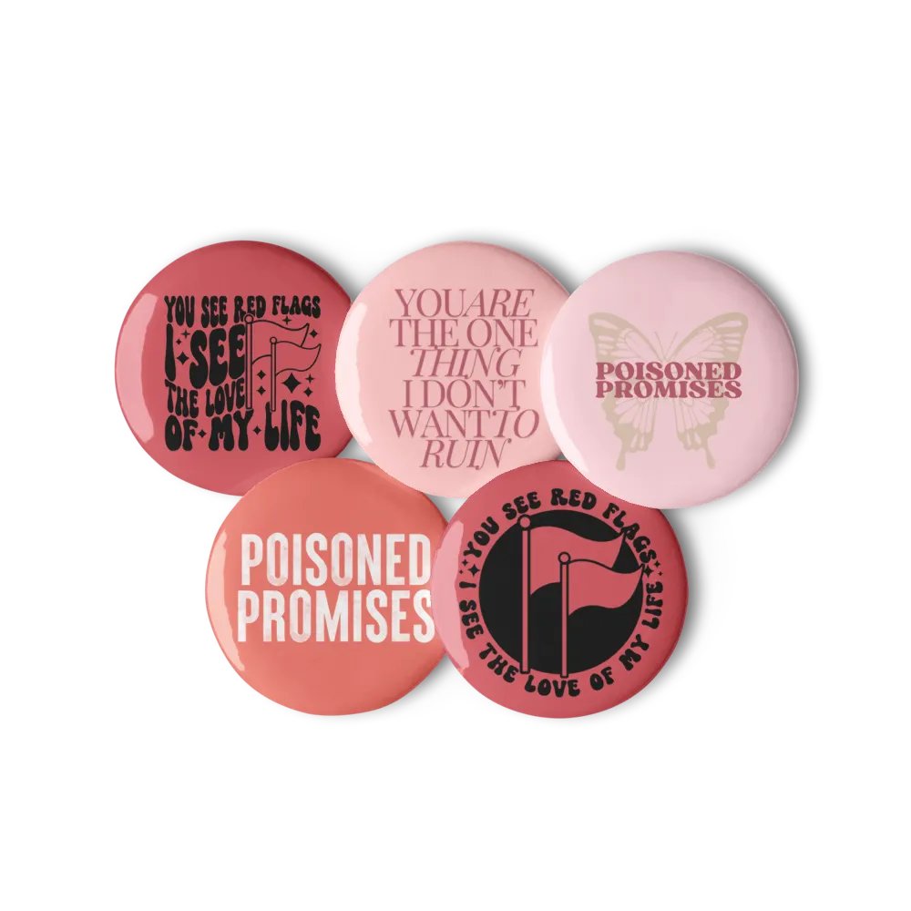 Poisoned Promises Button Set product image (11)