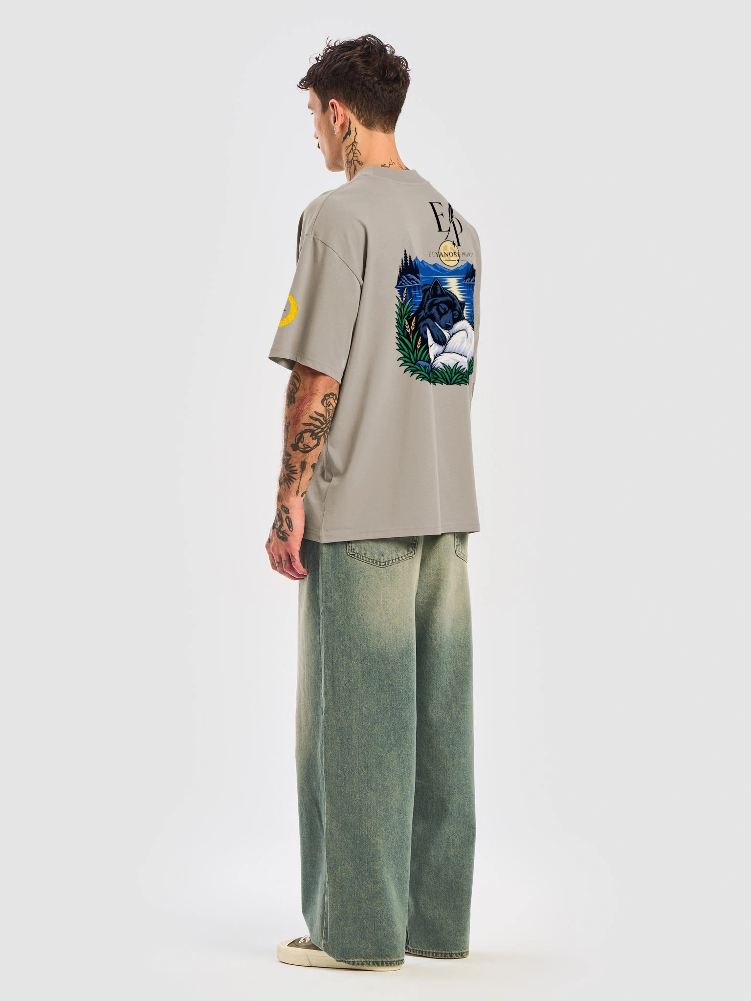 Tshirt Premium 100% coton - Elyanore Phirel manche et buste brodé product image (23)