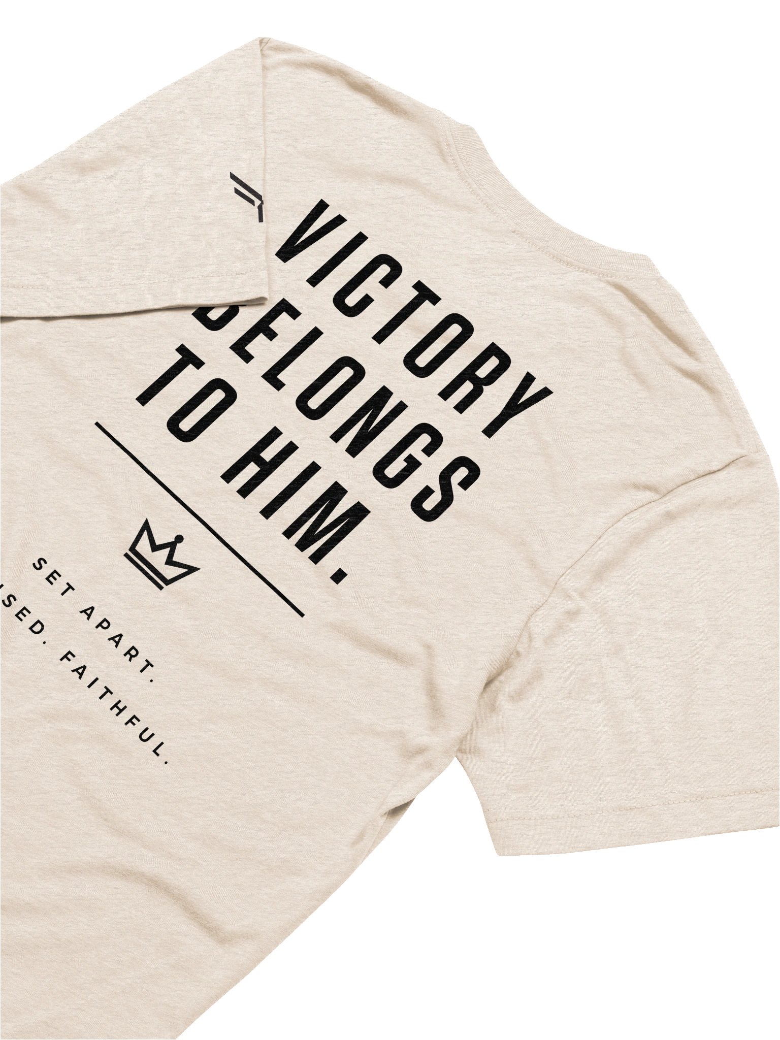 YESHUA.- Victory Belongs to Him. Tri-Blend Tee product image (7)