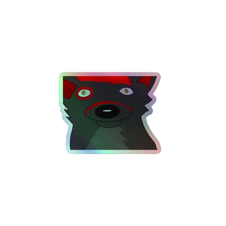 No Thoughts... Holographic Sticker product image (1)