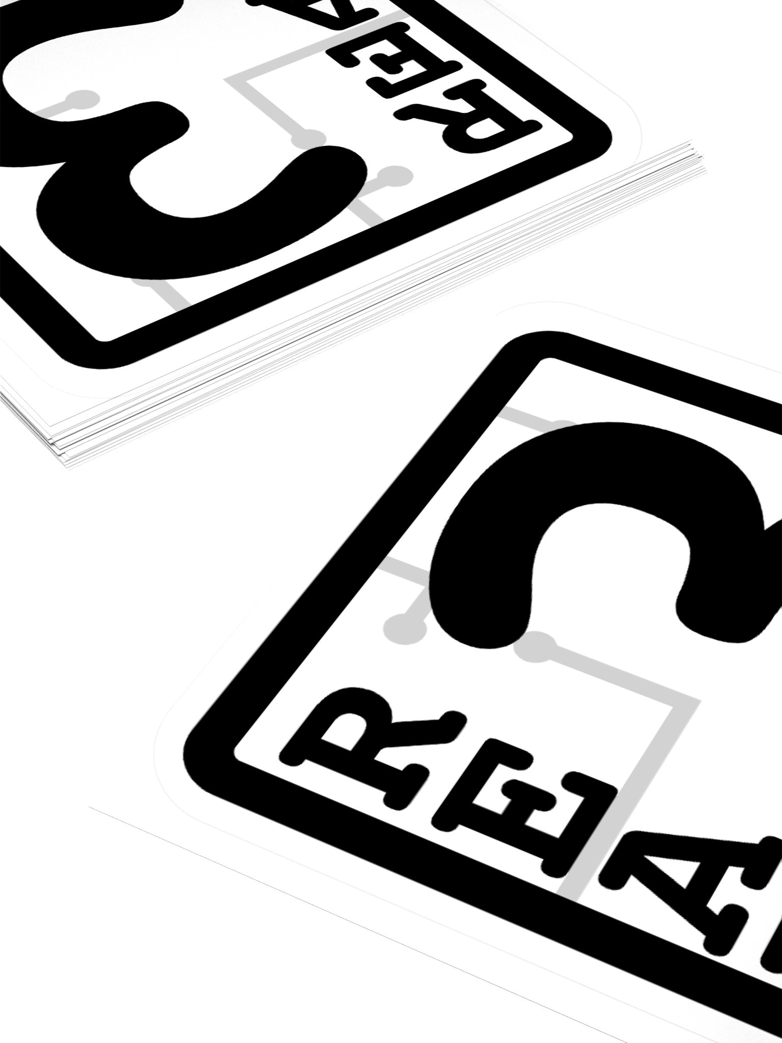 REAL 3 Sticker product image (4)