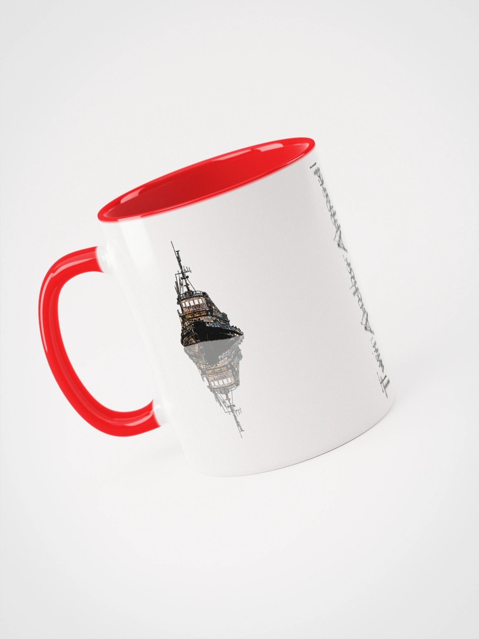 Pacific Falcon and reflection Mug 11oz & 15oz product image (29)
