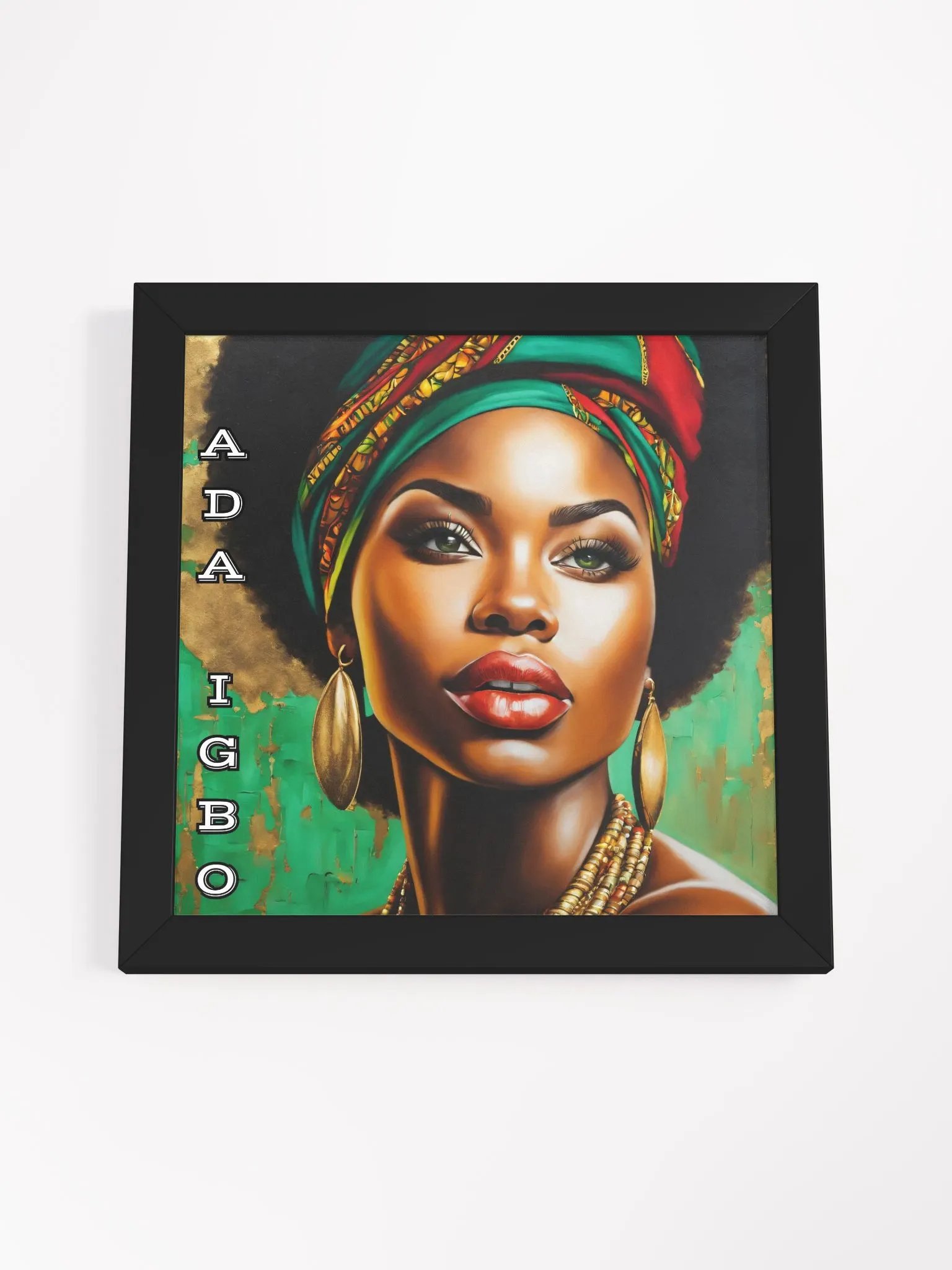 Ada Igbo: Cultural Elegance Framed Poster product image (4)